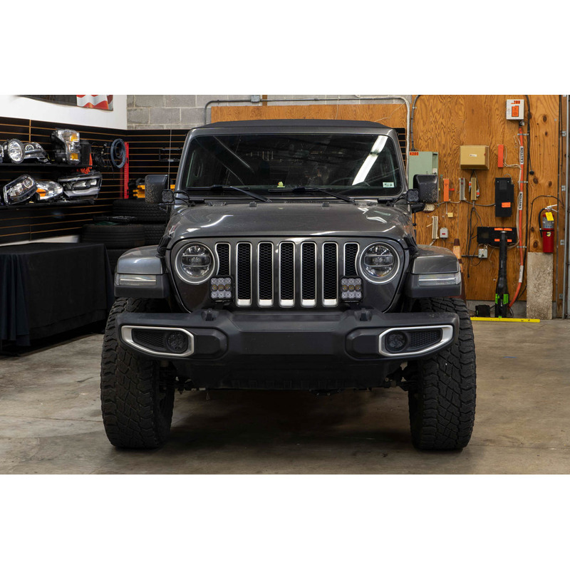  Diode Dynamics - Jeep JL SS5 CrossLink Bumper Lightbar Kit, Pro Yellow Driving